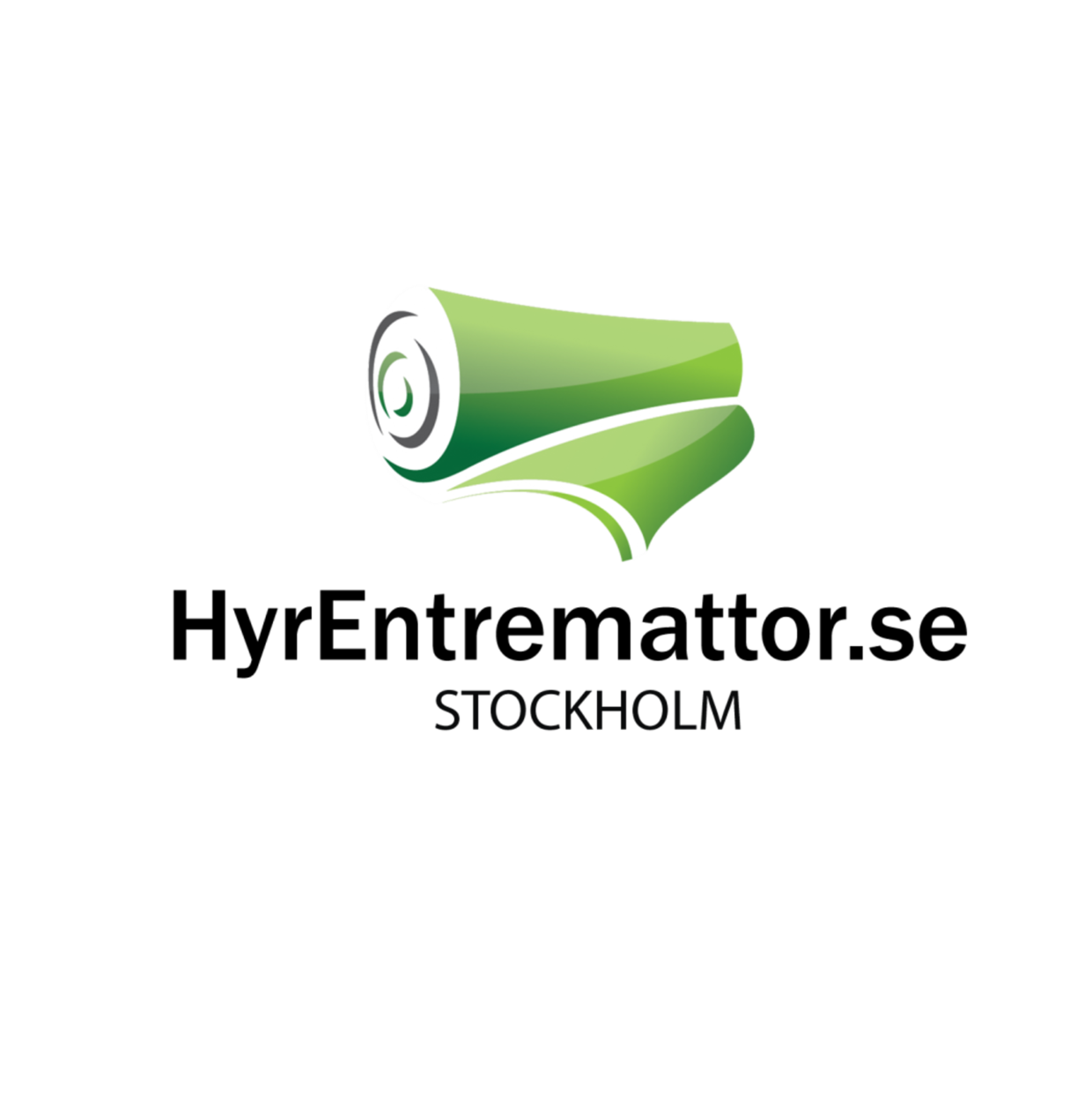 Grön logo - HyrEntremattor.se